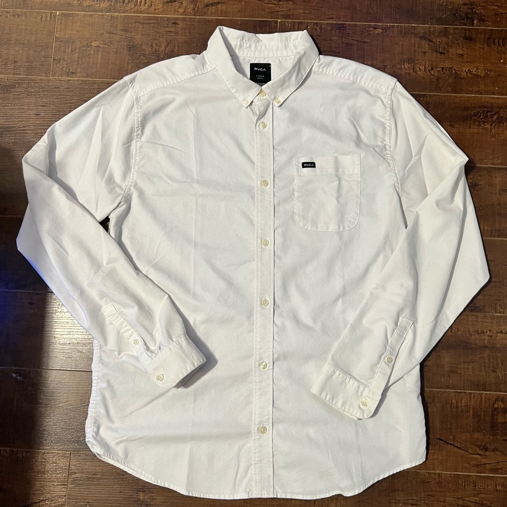 RVCA Slim Fit Button down